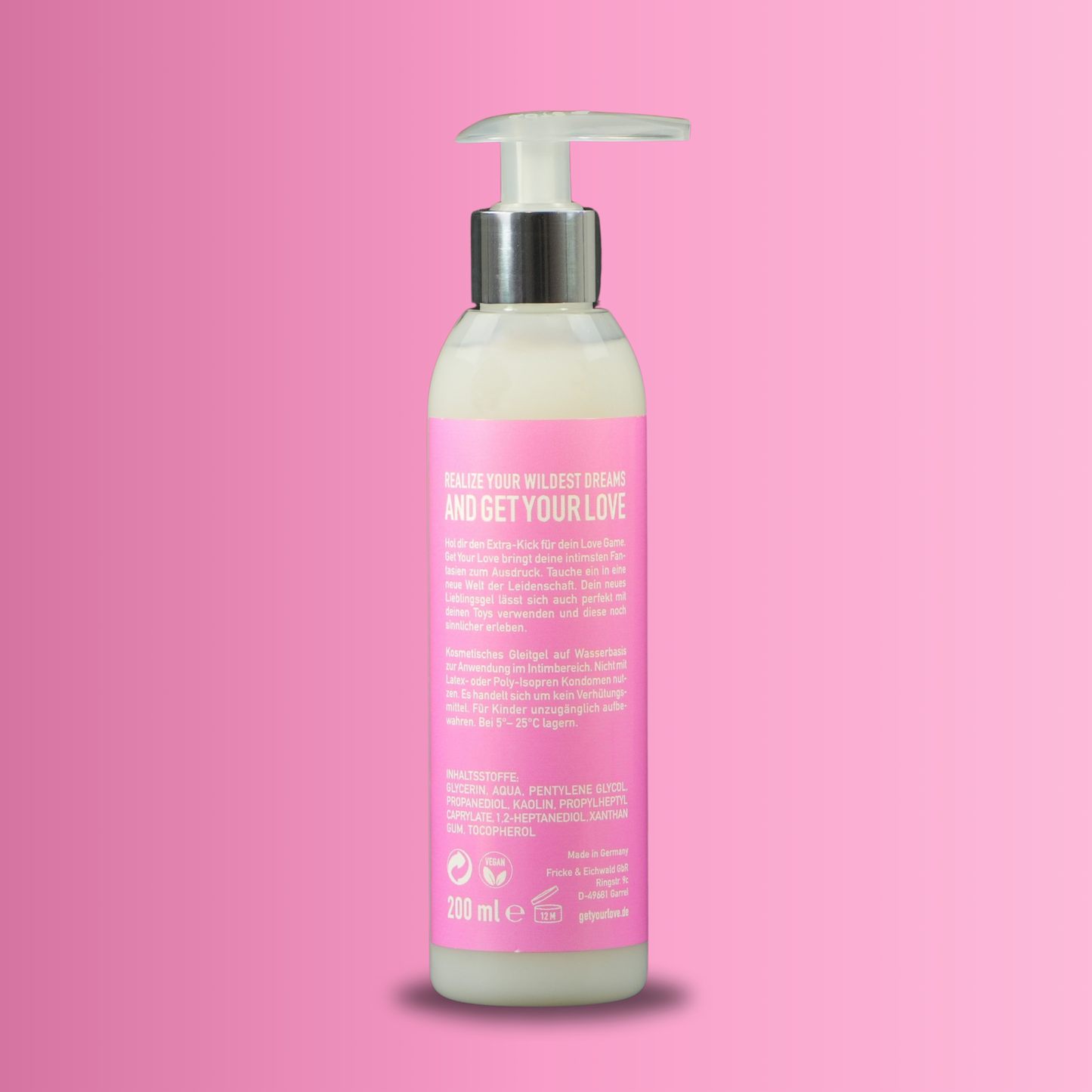 Fake Sperma Cum Gleitgel - künstliches Sperma Gleitgel auf Wasserbasis 200 ml